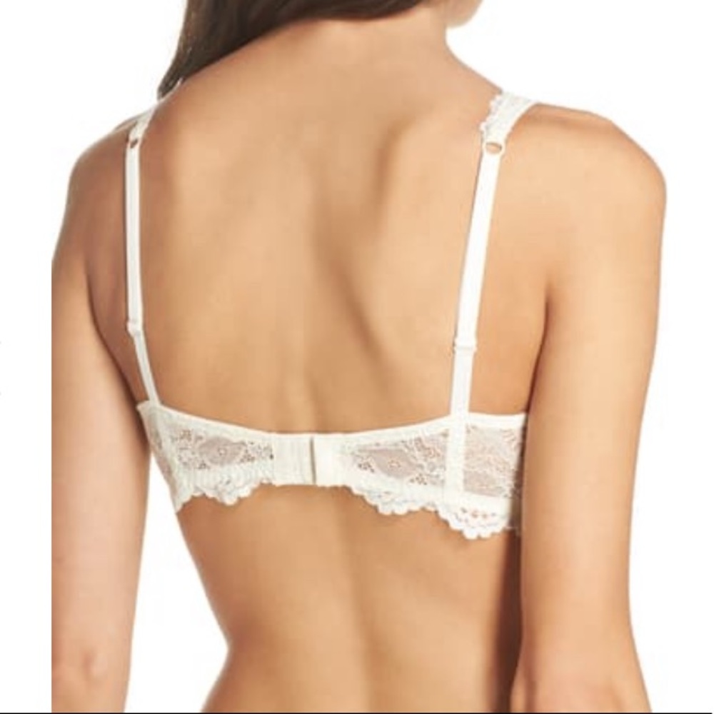 NWT Free People Lace Plunge Underwire Bra 32C - Picture 2 of 6